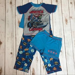 ✨Host Pick✨ 4-piece Justice League Pajama Set